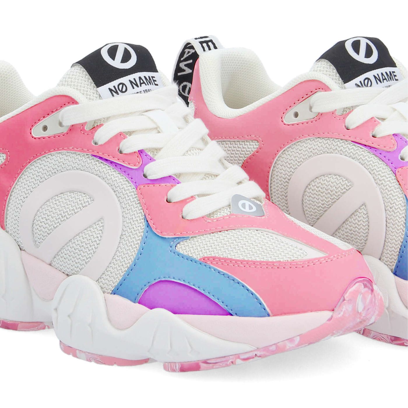 KRAZEE RUNNER W - KNIT/DISCOLOR - SUNSITIVE/BLANC/MULTICOLORE